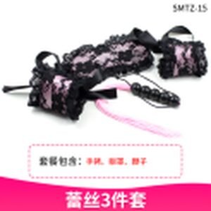 Lace 3-Piece Bondage Set