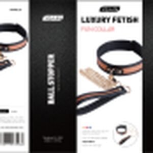 Bondage Collar with Leash