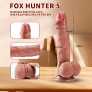 Fox Hunter Silicone Dildo No.5